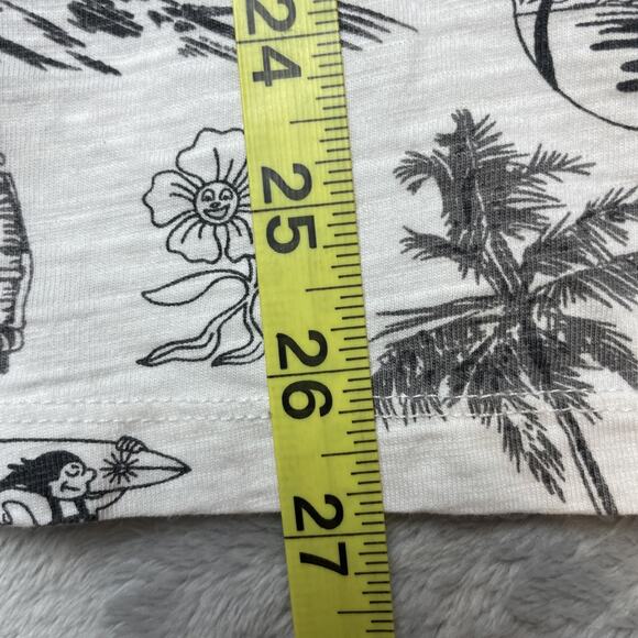 Levis Conversational AOP Tee T-Shirt Mens L Beach Surfer Pocket All Over Print - Picture 10 of 10